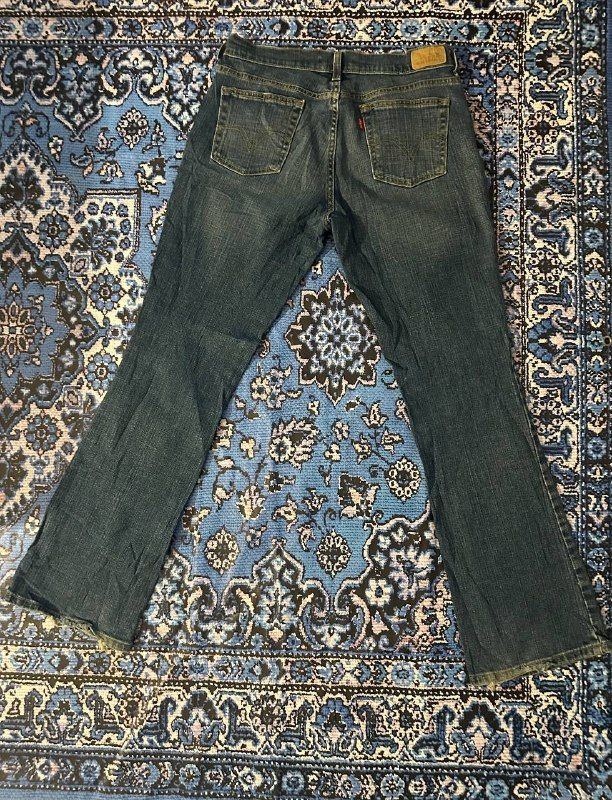 Levi's, 512 Slim Taper — винтажные джинсы, размер талия 37
