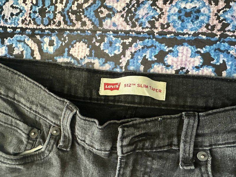 Levi's, 529 Curvy Boot Cut — винтажные джинсы, размер талия 37